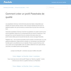 Comment créer un profil Pawshake de qualité – Pawshake Centre d'aide