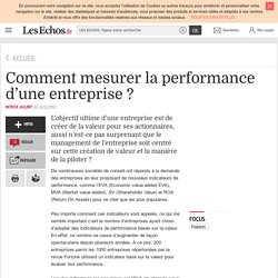 Comment mesurer la performance d’une entreprise ?
