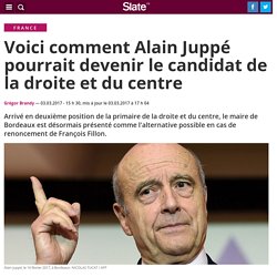 Voici comment Alain Juppé pourrait devenir le candidat de la droite et du centre