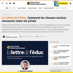 Comment les réseaux sociaux menacent notre vie privée