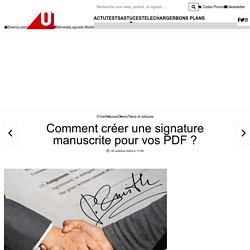 Comment créer une signature manuscrite pour vos PDF ?