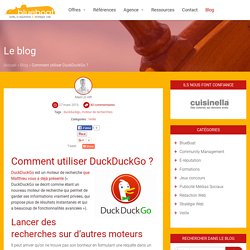 Comment utiliser DuckDuckGo ?