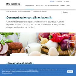 Comment varier son alimentation ?