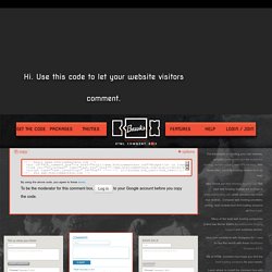 HTML Comment Box - Hosted Website Comments!