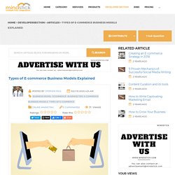 Types of E-commerce Business Models Explained