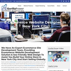 E commerce Website Development New York City