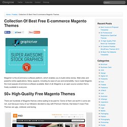 200 Best Free E-commerce Magento Themes