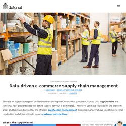 Data-driven e-commerce supply chain management - Datahut