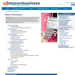 E-Commerce, Online Marketing and Promotion for Business