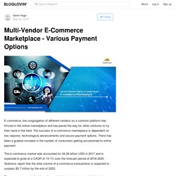 Multi-Vendor E-Commerce Marketplace - Various Payment Options