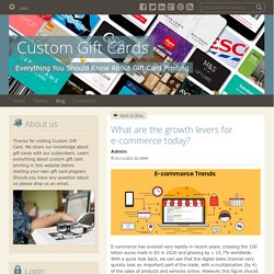 ​What are the growth levers for e-commerce today? - Custom Gift Cards : powered by Doodlekit