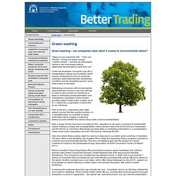 Commerce - Consumer Protection - Better Trading Newsletter