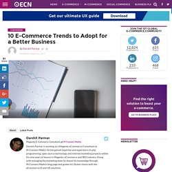10 E-Commerce Trends to Consider for the Better Online Business
