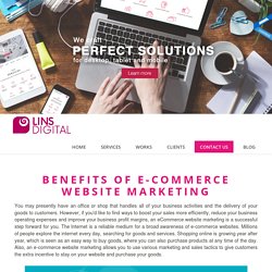 e-commerce website marketing online