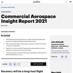 Commercial Aerospace Insight Report