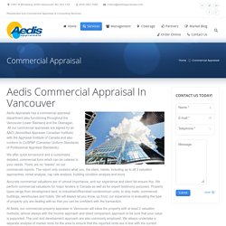 Quick and Accurate Commercial Property Appraisal in Vancouver