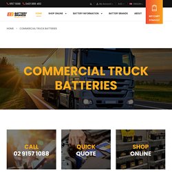 Your Destination For Isuzu NPR Battery Replacement - Battery Brands Warehouse