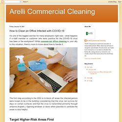 How to Clean an Office Infected with COVID-19