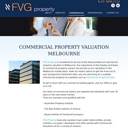 Commercial Property Valuers Melbourne