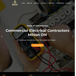 Commercial Electrical Contractors Milton ON