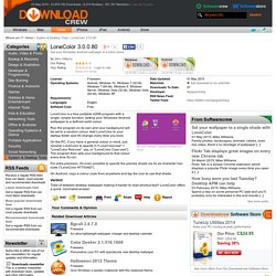 LoneColor 3.0.0.80 free download - Downloadcrew