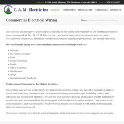Commercial Electrical Services Telluride, CO