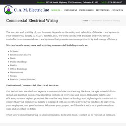 Commercial Electrical Services in Telluride Co