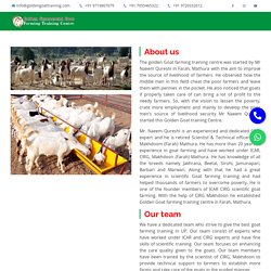 About Golden Commercial Goat Farming Training Center