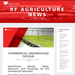 Commercial Greenhouse Design