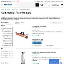 Commercial Patio Heaters, Patio Heaters at Best Price in Canada