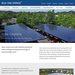 Commercial Solar Carport Design & Installation