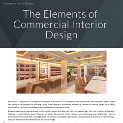 Commercial Interior Designs