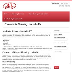 janitorial cleaning louisville ky information