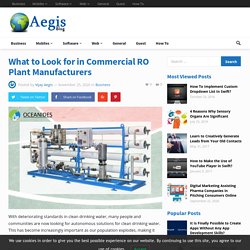 How much does a commercial RO system price?