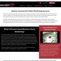 Commercial Video Security Monitoring