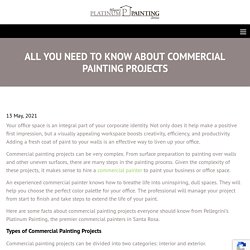 All You Need To Know About Commercial Painting Projects