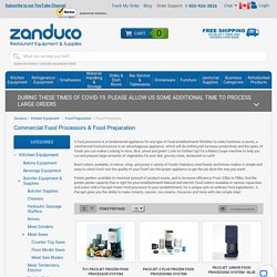Commercial food processors