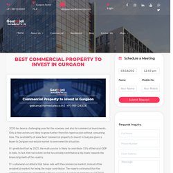 Best Commercial Property to invest in Gurgaon