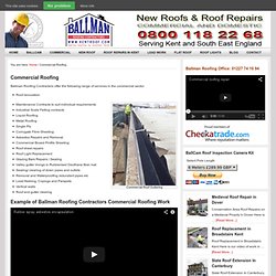 Commercial Roofing Contractors in Kent