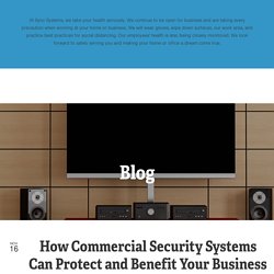 Commercial Security Systems Sonoma