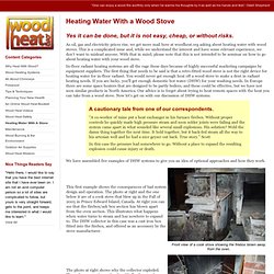 Heating Water With a Wood Stove