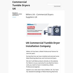 Commercial Tumble Dryers UK