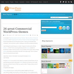 WordPress Arena: A Blog for WordPress Developers, Designers and Blogger