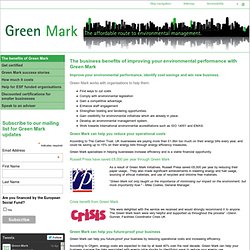 Make a commercially recognised environmental commitment with a Green Mark