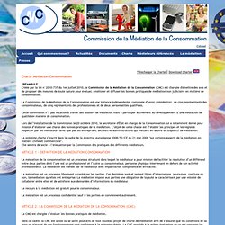 Commission de la Médiation de la Consommation