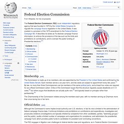 Federal Election Commission