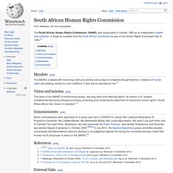 South African Human Rights Commission