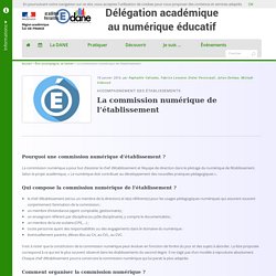 La commission numérique de l'établissement