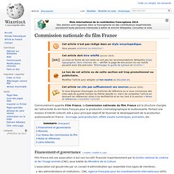 Commission nationale du film France