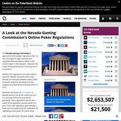 A Look at the Nevada Gaming Commission's Online Poker Regulations